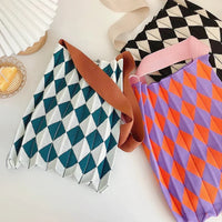 Sac cabas pliable bicolore en polyester résistant