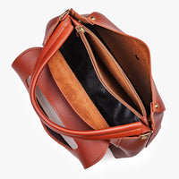 Sac bandoulière en simili cuir à sangle en toile