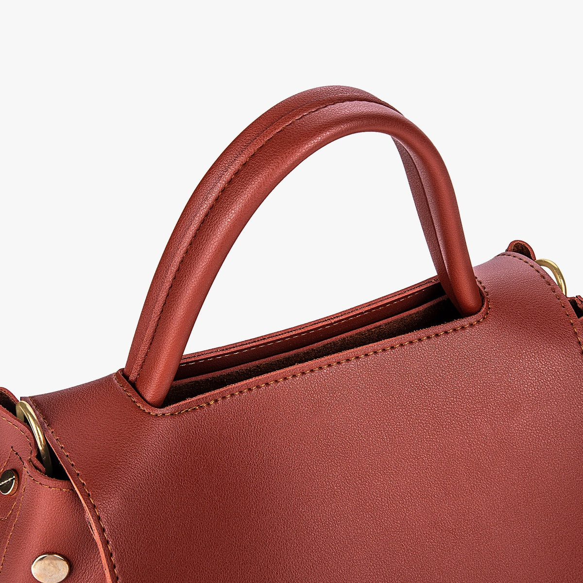 Sac bandoulière en simili cuir à sangle en toile