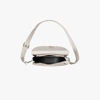 Petit sac bandoulière demi-lune en simili cuir