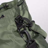 Sac seau bandoulière en nylon à cordon
