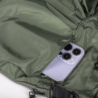 Sac seau bandoulière en nylon à cordon