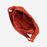 Sac bandoulière matelassé en nylon à motif losange