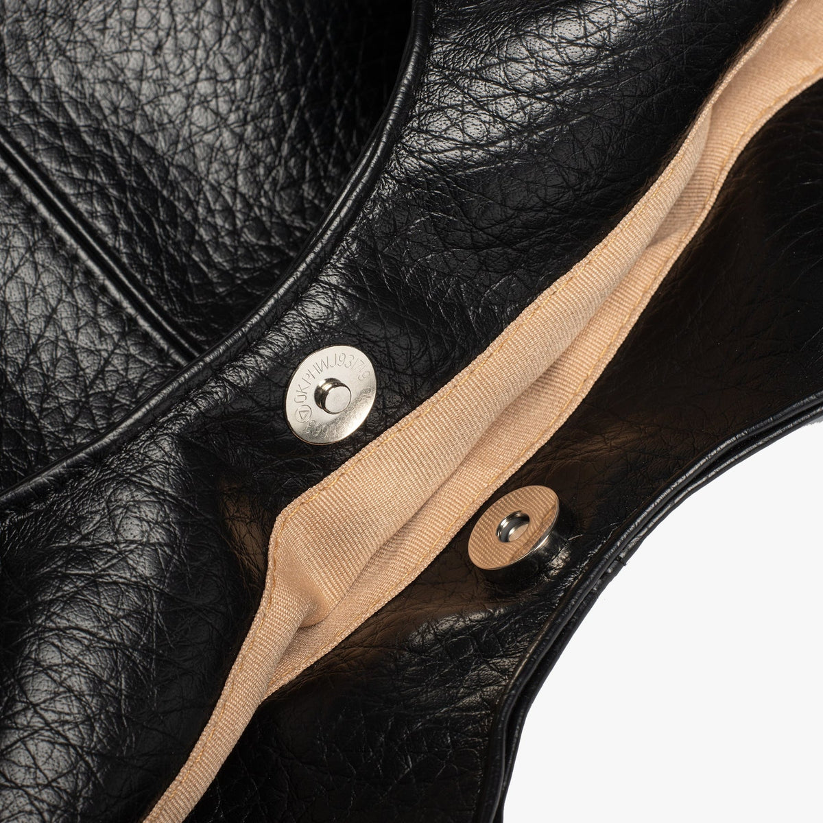 Sac hobo cabas minimaliste en simili cuir grainé