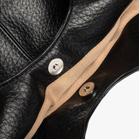 Sac hobo cabas minimaliste en simili cuir grainé