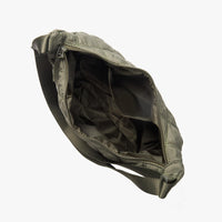 Sac bandoulière matelassé en nylon à motif losange