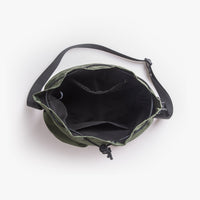 Sac seau bandoulière en nylon à cordon