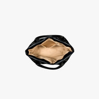 Sac hobo cabas minimaliste en simili cuir grainé