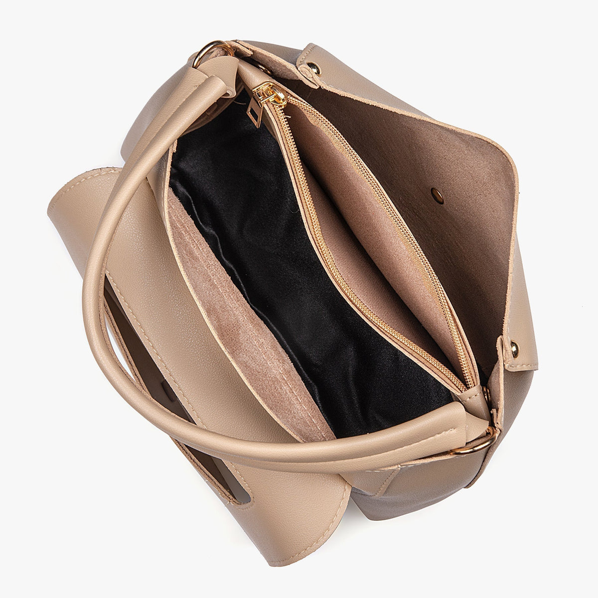 Sac bandoulière en simili cuir à sangle en toile