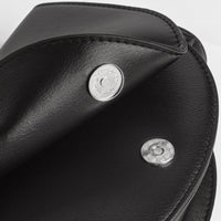 Petit sac bandoulière demi-lune en simili cuir