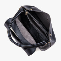Sac bandoulière en simili cuir à sangle en toile