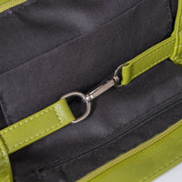Sac cabas en simili cuir avec porte-clés intégré