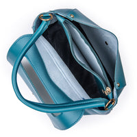 Sac bandoulière en simili cuir à sangle en toile