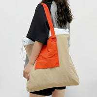 Sac cabas pliable en nylon imperméable