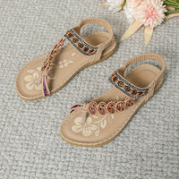 Arkemio sandales-bohemes-perlees-confortables-pour-femme