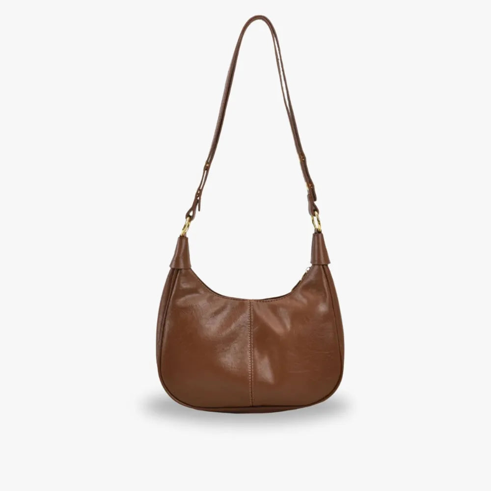 Sac bandoulière en simili cuir à sangle réglable