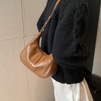 Sac bandoulière en simili cuir à sangle réglable