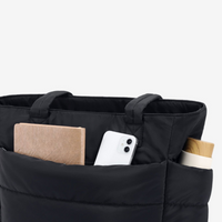 Sac cabas en nylon ultra léger zippé