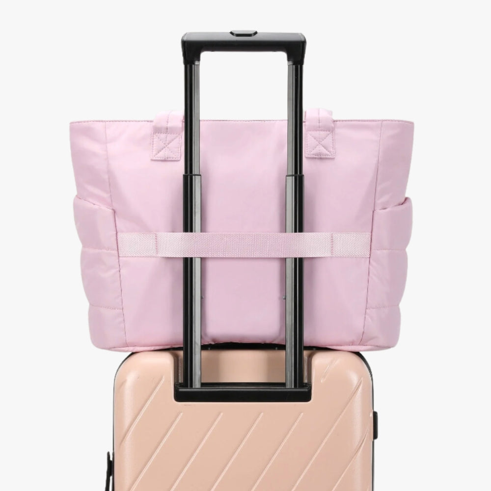 Sac cabas en nylon ultra léger zippé