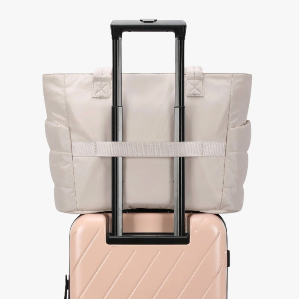 Sac cabas en nylon ultra léger zippé