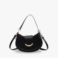 Petit sac bandoulière en simili cuir avec anse courte