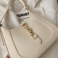 Sac porté épaule vintage à fermoir métallique