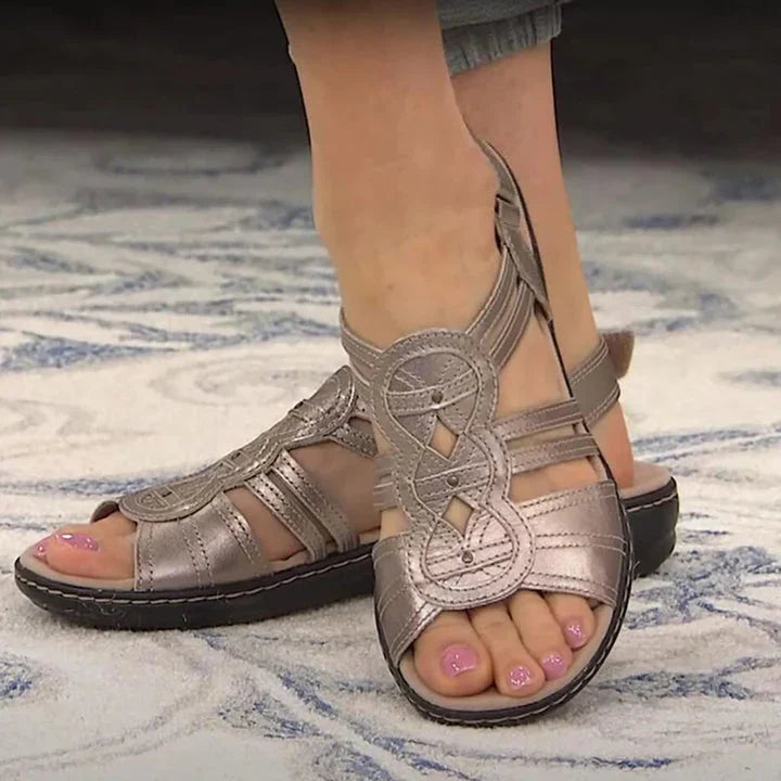 Sandales Femme à Brides Croisées Style Moderne