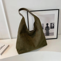 Sac hobo en suédine pour ordinateur 13 pouces