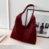 Sac hobo en suédine pour ordinateur 13 pouces