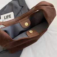 Sac hobo en suédine pour ordinateur 13 pouces