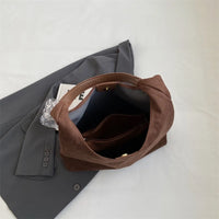 Sac hobo en suédine pour ordinateur 13 pouces