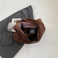Sac hobo en suédine pour ordinateur 13 pouces