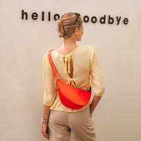 Sac bandoulière minimaliste en nylon