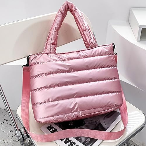 Sac cabas zippé en nylon à bandoulière amovible