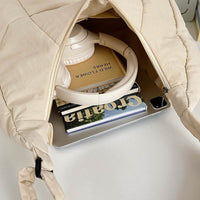 Sac cabas rembourré en nylon à bandoulière large