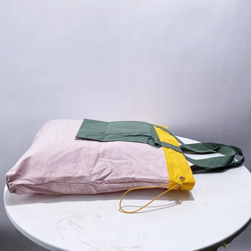 Sac cabas pliable en nylon imperméable