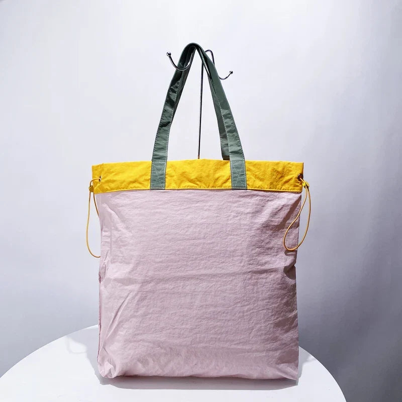 Sac cabas pliable en nylon imperméable