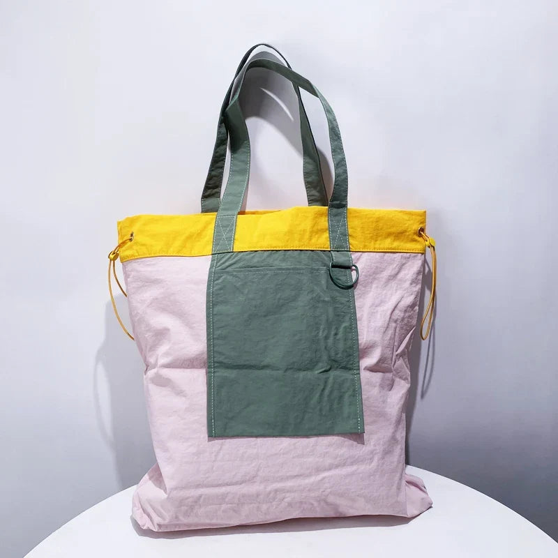 Sac cabas pliable en nylon imperméable