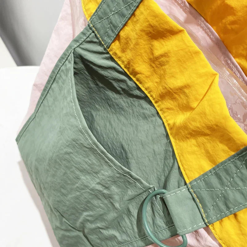 Sac cabas pliable en nylon imperméable