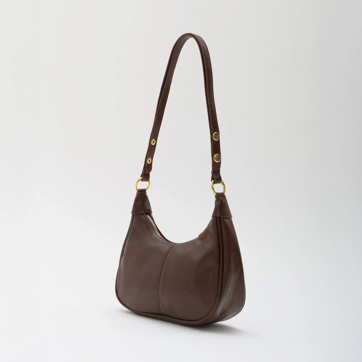 Sac bandoulière en simili cuir à sangle réglable