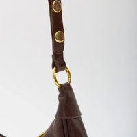 Sac bandoulière en simili cuir à sangle réglable