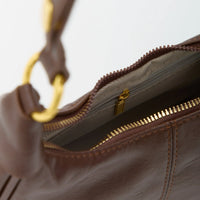 Sac bandoulière en simili cuir à sangle réglable