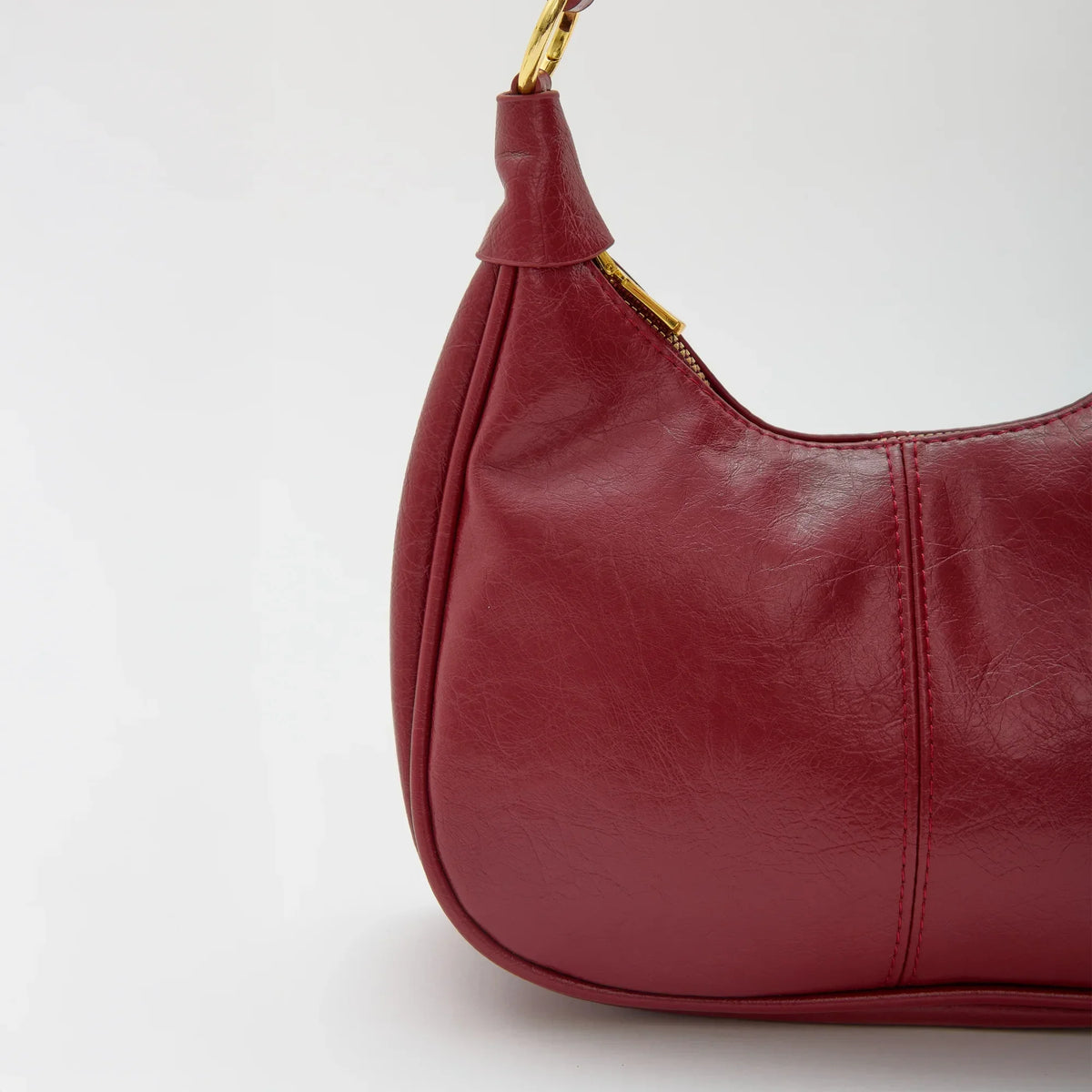Sac bandoulière en simili cuir à sangle réglable