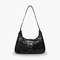 Sac bandoulière style Y2K en simili cuir