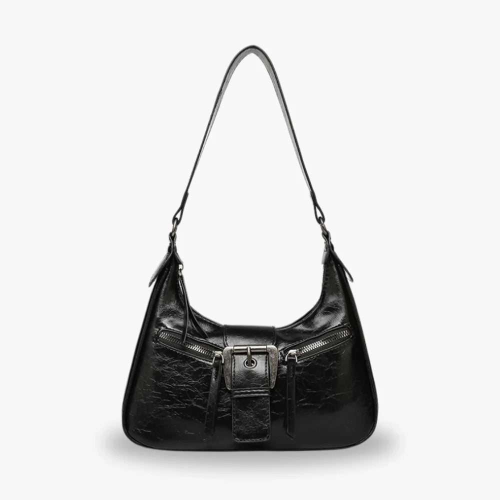 Sac bandoulière style Y2K en simili cuir