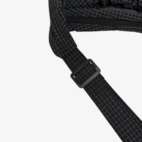 Sac bandoulière à carreaux en nylon