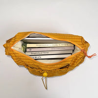 Sac bandoulière à carreaux en nylon