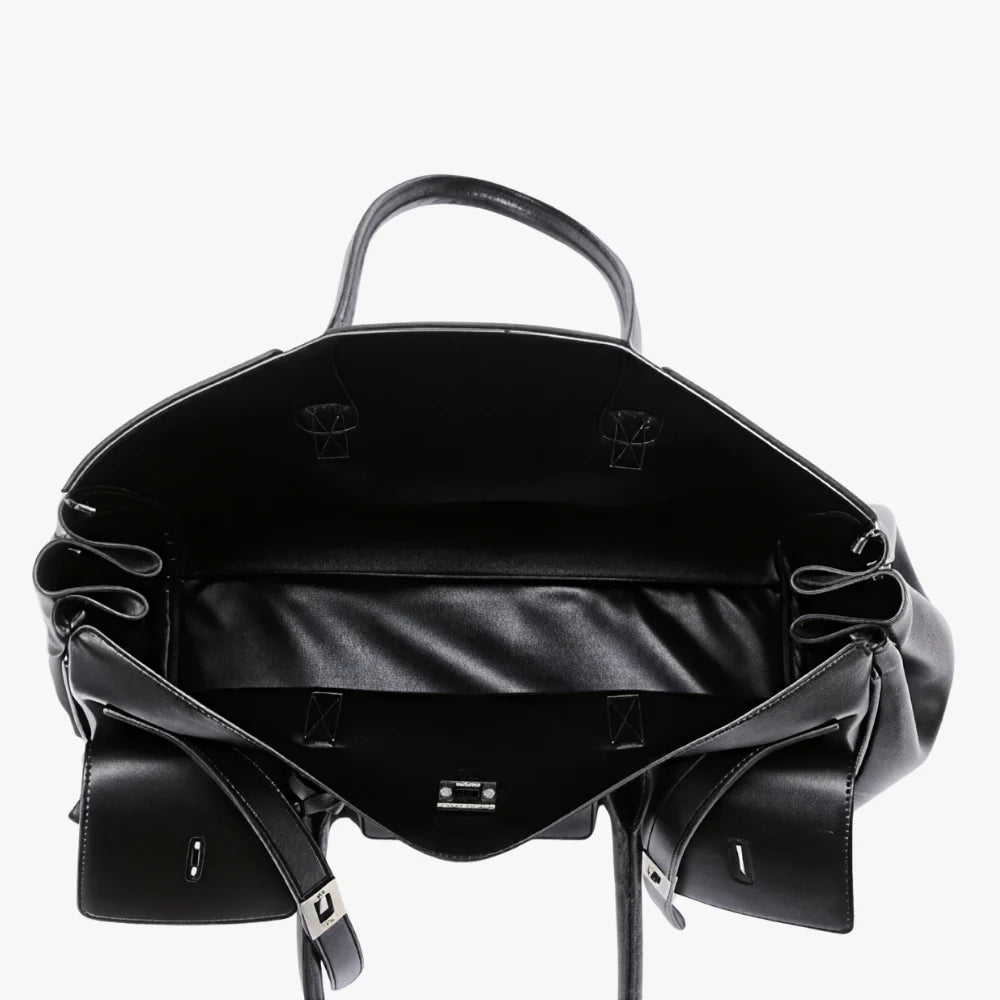 Sac cabas modulable en simili cuir pour ordinateur