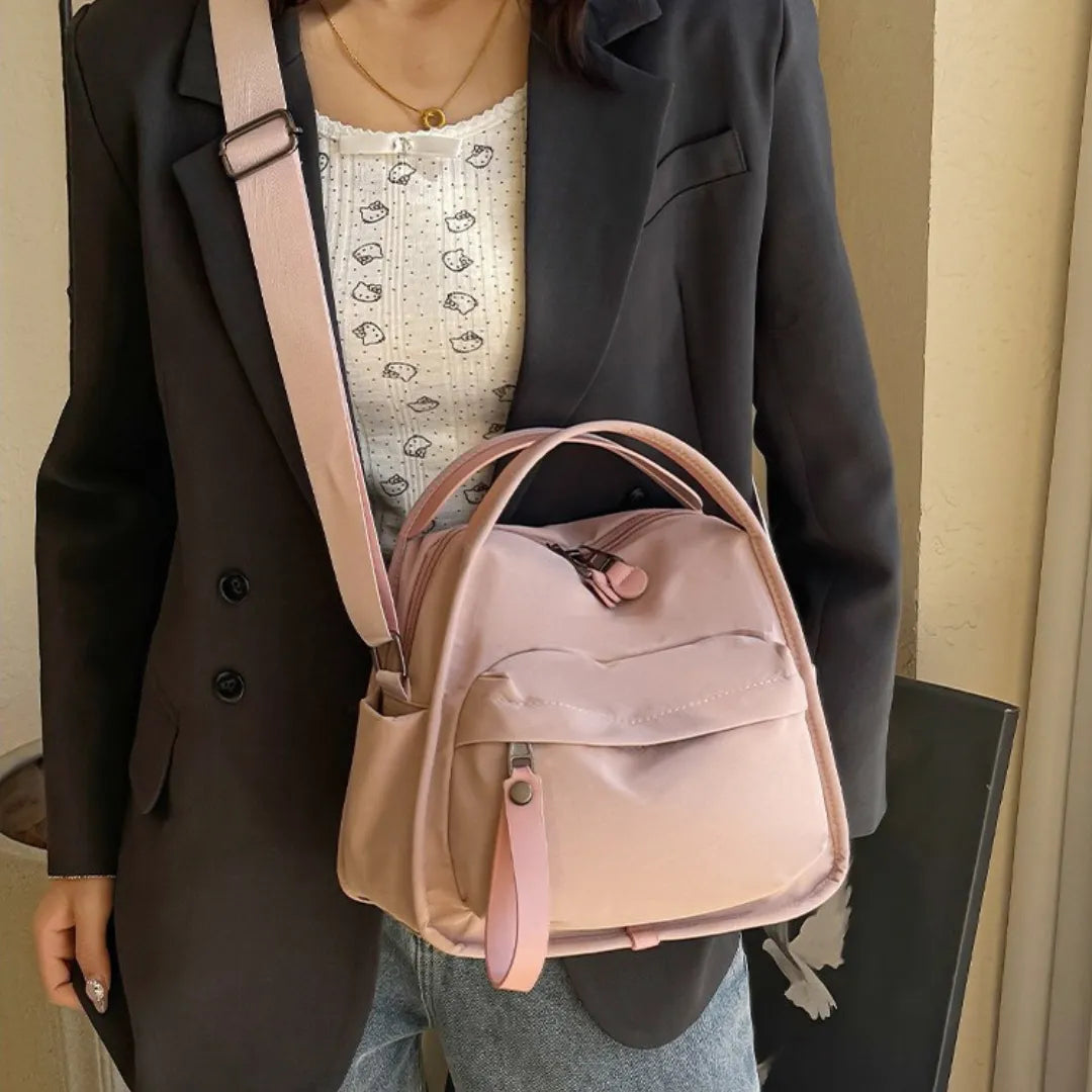 Sac bandoulière léger en nylon déperlant