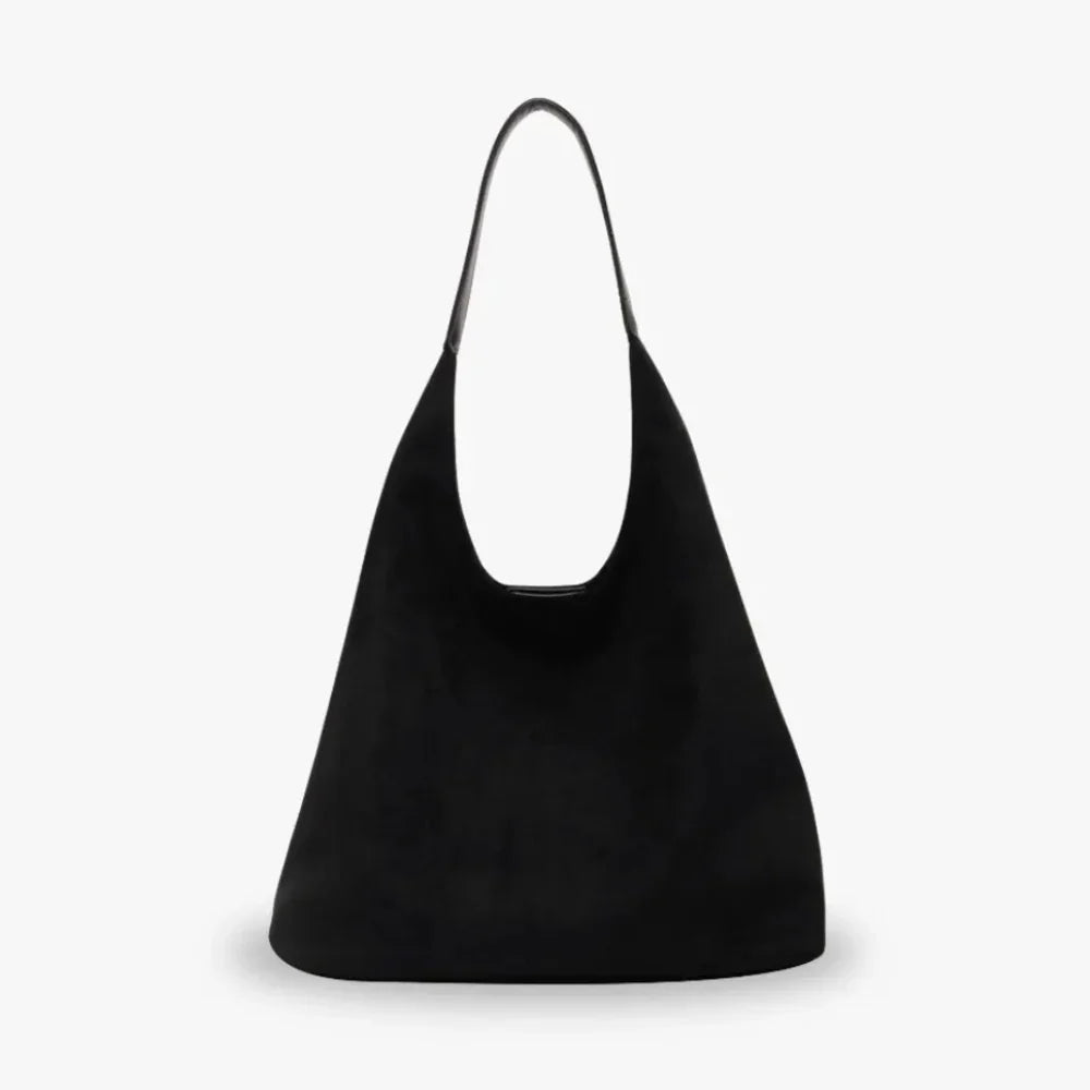 Sac hobo en suédine pour ordinateur 13 pouces